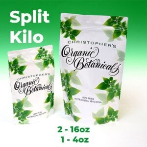 Kratom Powder Split Kilo 2 x 16oz 1 x 4oz