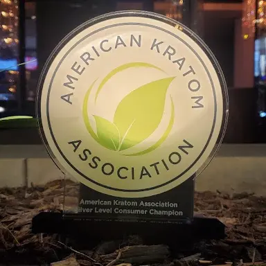American Kratom Association Silver Level Consumer Champion Award Dallas Texas