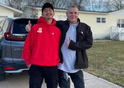 Christopher and Bayu at House in Carneys Point New Jersey visiting from Borneo World Kratom