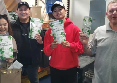 Christophers Organic Botanicals products with Christopher, Eddo, Indah and Bayu. Visiting from Indonesia and visiting from Borneo World Kratom