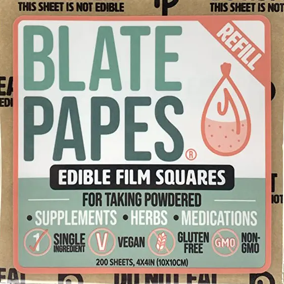 Blate Papes edible film refills