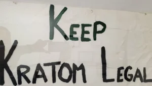 Continuing the Advocacy: Christopher's Protest Sign for Keeping Kratom Legal in the United States, Washington DC, September 13th, 2016.