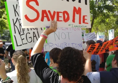 Empowerment Through Advocacy: The 'Kratom Saved Me' Sign at the Washington DC Rally, September 13, 2016.