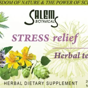 stress relief tea bags from salem botanicals