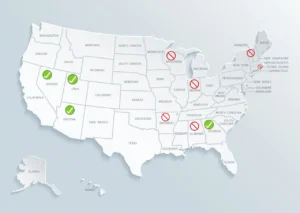 Comprehensive State-by-State Kratom Legality Map: Easily Check Your State's Status and Regulations.