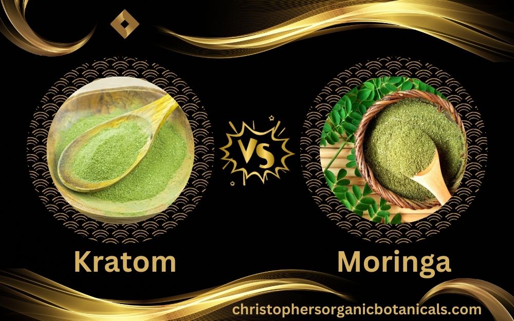 Comparing Kratom and Moringa: Contrasting Benefits, Uses, and Effects for Informed Choices.