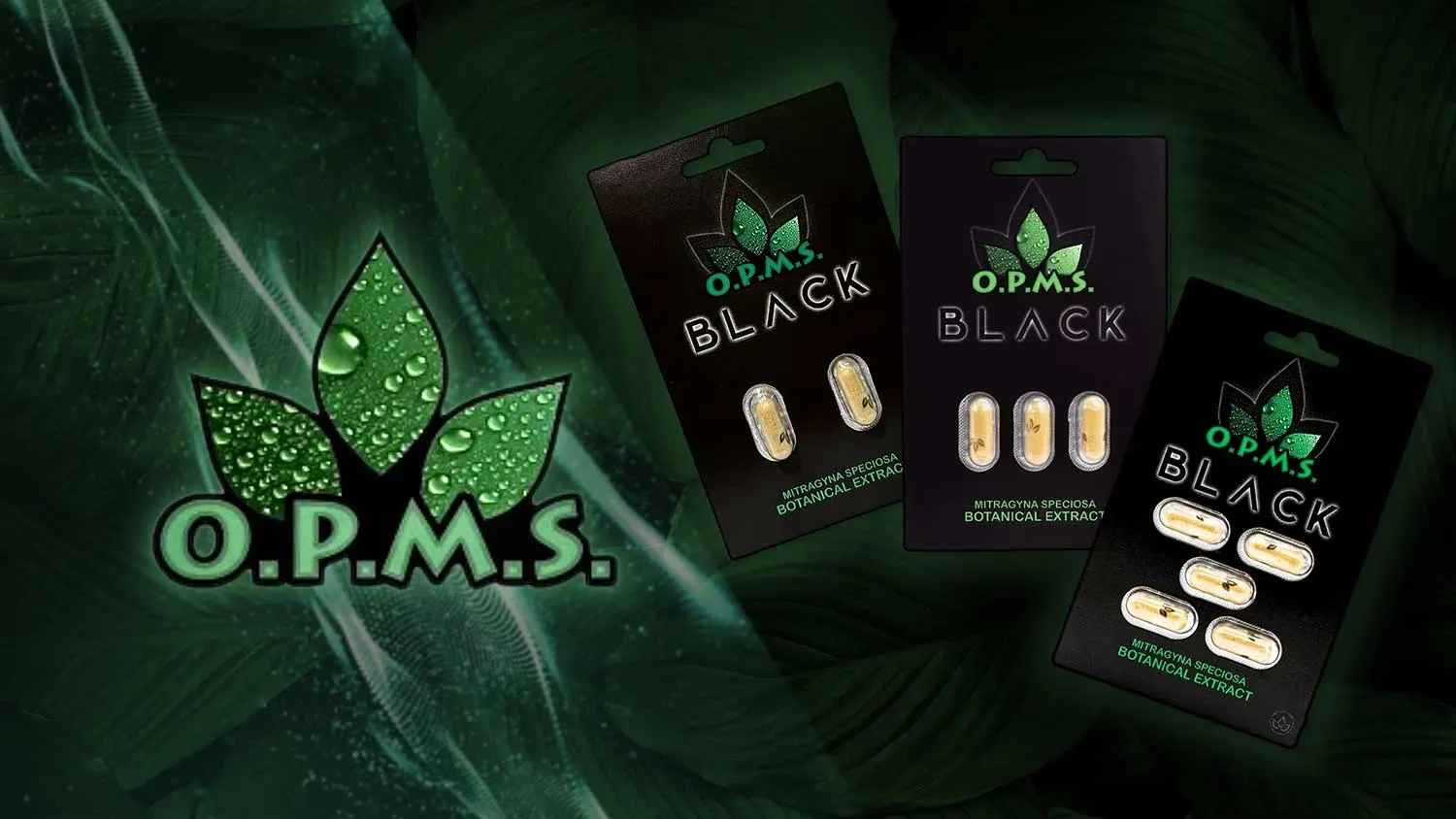 OPMS Black Kratom Extract.