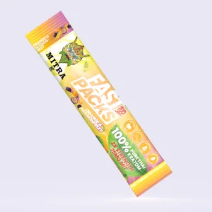 Mitra K Orange and Passionfruit FastPacks Single – Premium Kratom powder in an easy-to-carry pack.